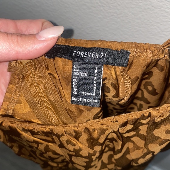 Forever 21 Leopard Print Mini Dress - Picture 3 of 8